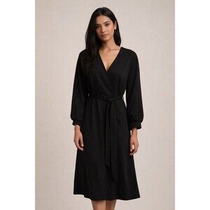 V Neck Women’s Midi Dress Unbranded Size 2X Pit To Pit Of 21 Fits A Medium